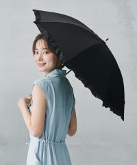 Wpc．/【Wpc.公式】日傘 遮光クラシックフリル 親骨50cm 完全遮光 遮熱 UVカット 晴雨兼用 レディース 長傘 おしゃれ 可愛い 女性 通勤 通学/505873893