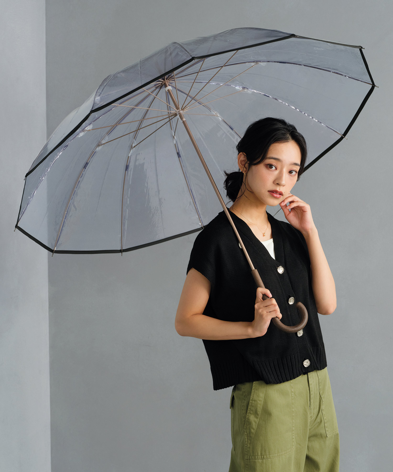 クーポン】【Wpc.公式】12本骨 大きい ビニール傘 UNISEX