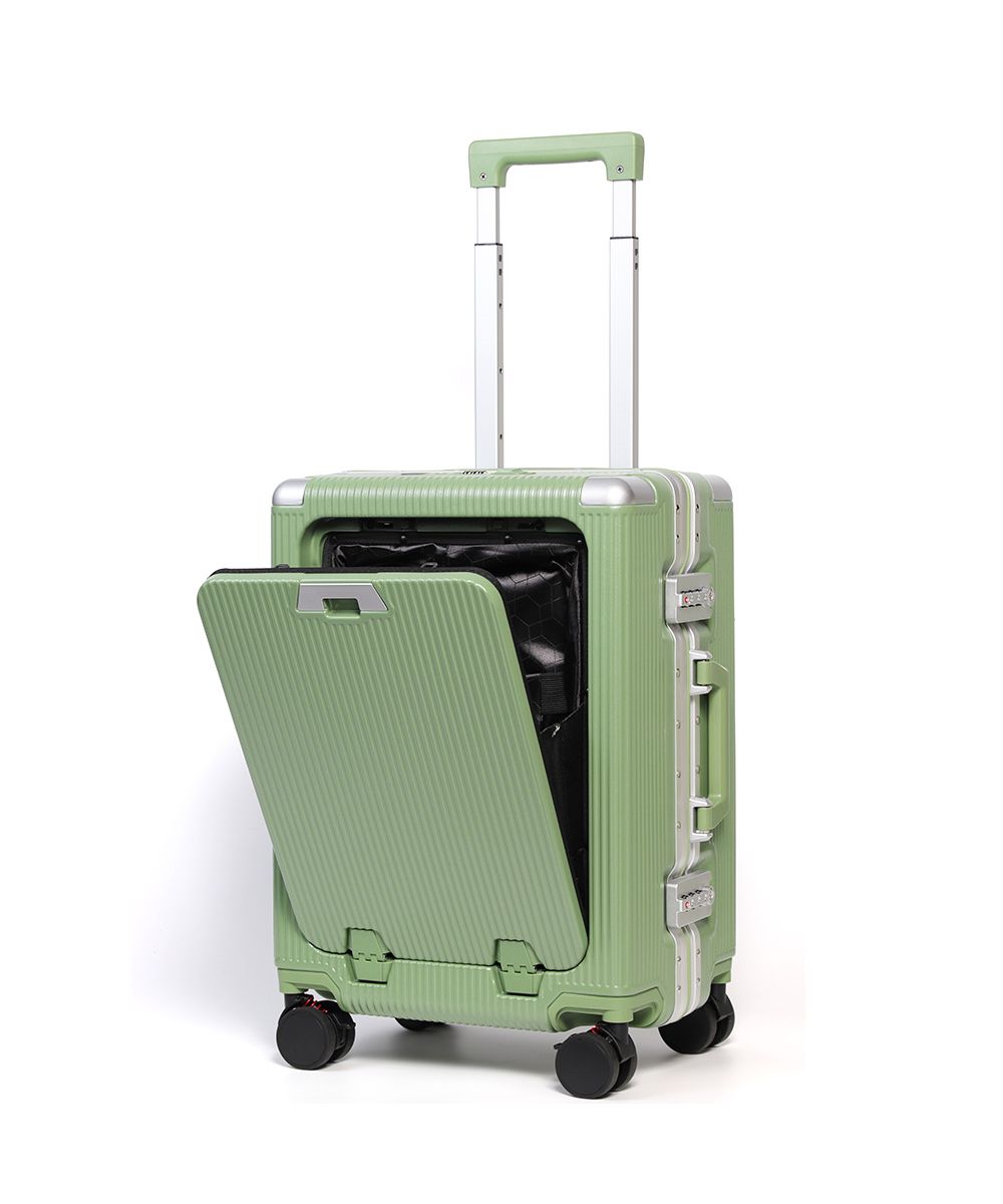Proevo スーツケース キャリーケース フロントオープン 機内持ち込み ...