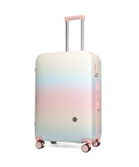 tavivako/タビバコ 旅箱 グラデーション スーツケース キャリーケース Lサイズ 大型 軽量 ファスナー YKK 鏡面ボディ ダブルキャスター ストッパー付き サスペンシ/505883989