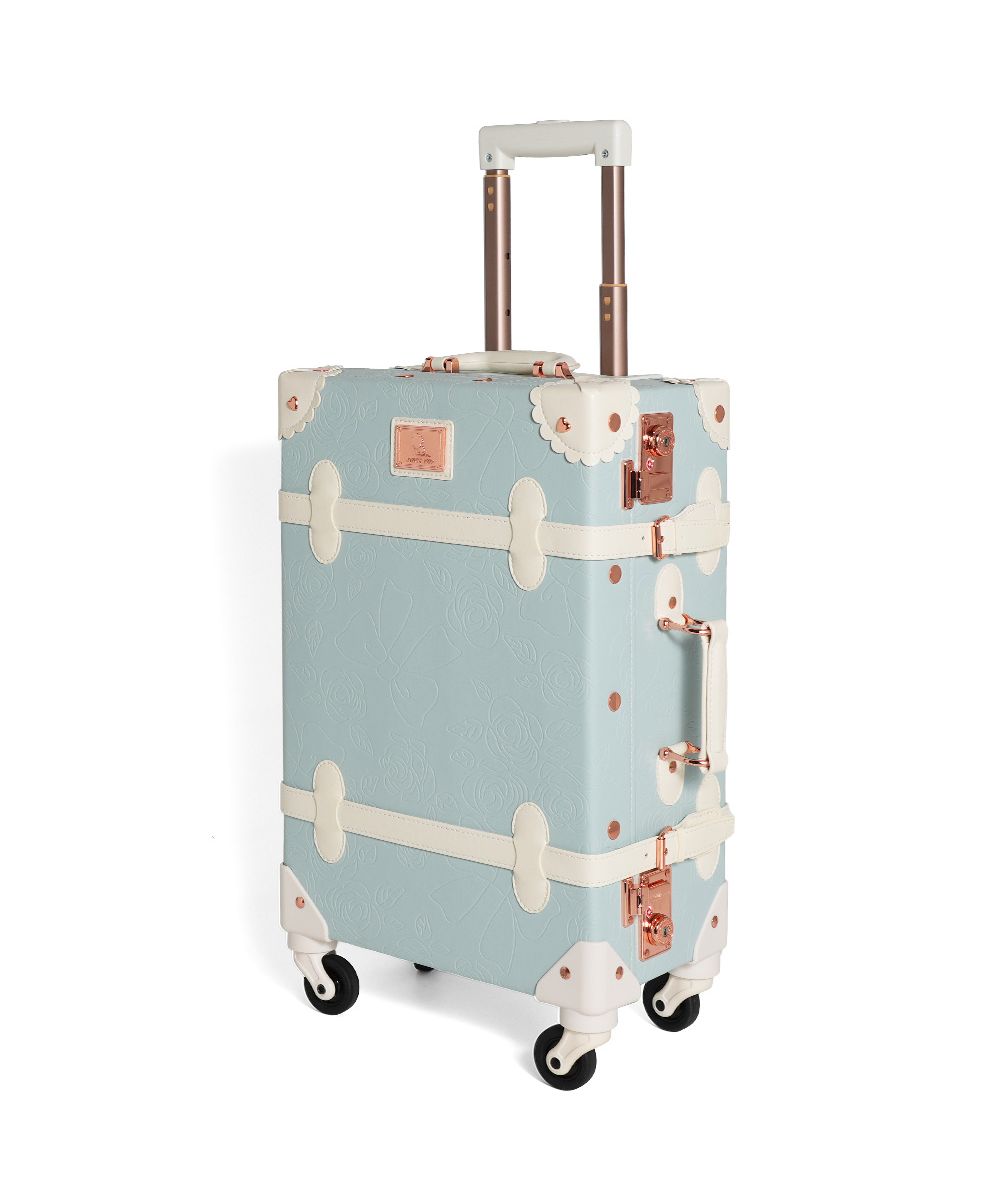 スーツケース　トランク　キャリーケース　旅行バッグ　アンティーク　ヴィンテージ Amazon.co.jp: [urecity] かわいいアンティーク風トランクケース