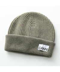 GANNI/ガニー GANNI GANNI ニット帽 Light Structured Rib Knit Beanie ビーニー/505890757