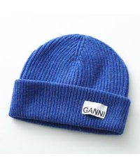 GANNI/GANNI ニット帽 Light Structured Rib Knit Beanie ビーニー/505890757