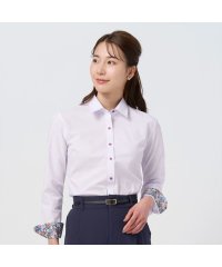 TOKYO SHIRTS/形態安定 レギュラー衿 長袖 レディースシャツ/505891086