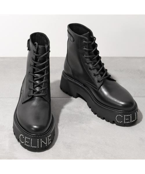 CELINE レースアップブーツ BULKY バルキー 345983579C CELINE レースアップブーツ BULKY バルキー 345983579C