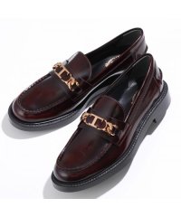 TODS/TODS ローファー XXW59C0EW00SHA メタルTチェーン シューズ/505891136