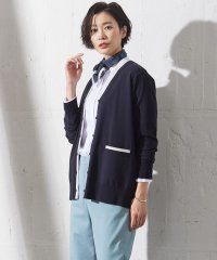 J.PRESS LADIES/【洗える】RAYON STRETCH PLAIN Vネック カーディガン/505891646