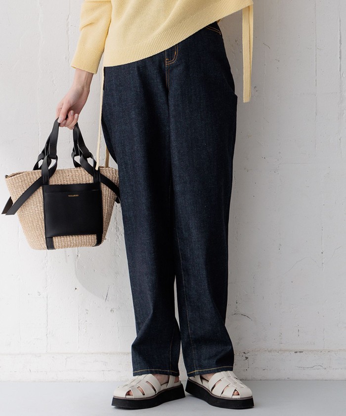 CLASSY.6月号掲載/洗える】23区DENIM コクーンシルエット デニム セール 30%OFF】【CLASSY.6月号掲載/洗える】23区DENIM コクーン