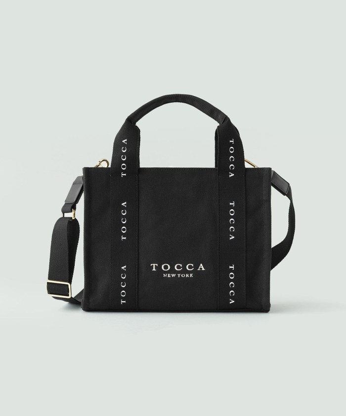 国内配送★TOCCA★DANCING TOCCA SQUARETOTE トート 2トーン WEB＆一部店舗限定】DANCING TOCCA SQUARETOTE トートバッグ