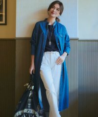 NIJYUSANKU（SMALL SIZE）/【洗える】23区DENIM ライトダンガリー シャツワンピース/505892122