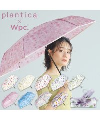 Wpc．/【Wpc.公式】[plantica×Wpc.]フラワーアンブレラプラスティック ミニ ビニール傘 レディース 折り畳み傘 おしゃれ 可愛い/505129110