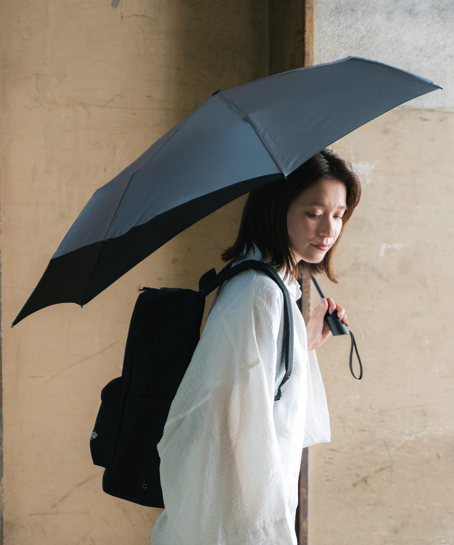 Wpc.公式】雨傘 UNISEX バックプロテクトフォールディング