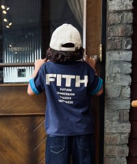 FITH/天竺×ボーダーリバーシブルBig半袖Tシャツ/505836124