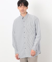 COMME CA ISM MENS/軽量 ウォッシャブル ストライプ シャツ/505857040