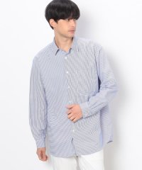 COMME CA ISM MENS/軽量 ウォッシャブル ストライプ シャツ/505857040