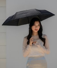 Wpc．/【Wpc.公式】日傘 遮光ドットパールベルト ミニ 50cm 完全遮光 遮熱 UVカット 晴雨兼用 レディース 折りたたみ おしゃれ 可愛い 折り畳み傘/505873982