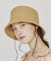 Chapeaud'O/Chapeau d' O Lame Silk Braid Bucket/505876213