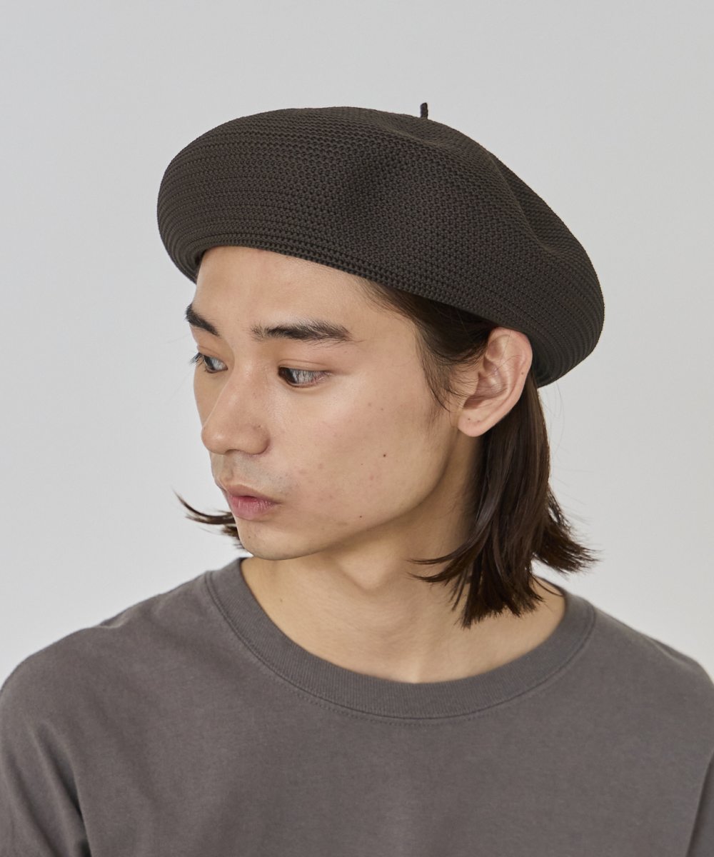 OVERRIDE POLY TAM BERET(505876282) | OVERRIDE(OVERRIDE) - d fashion