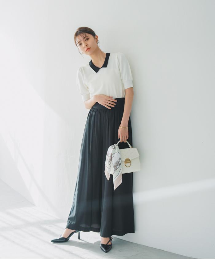 セール 50%OFF】ギャザーガウチョパンツ(505892229