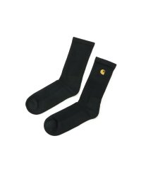 Carhartt WIP/【日本正規品】 カーハート 靴下 Carhartt WIP ソックス ギフト 黒 クルーソックス コットン 白クルー丈 CHASE SOCKS I029421/505893082