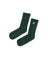 Carhartt WIP/【日本正規品】 カーハート 靴下 Carhartt WIP ソックス ギフト 黒 クルーソックス コットン 白クルー丈 CHASE SOCKS I029421/505893082