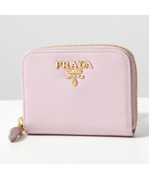 PRADA　プラダ　ラウンドファスナーコインケース　ピンク PRADA プラダ ラウンドファスナーコインケース ピンク