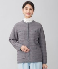 JIYU-KU（SMALL SIZE）/【WEB限定カラーあり・洗える】テクスチャーコットンブレンドニット アウター/505893423