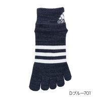 Adidas/福助 公式 ソックス ショート丈 レディース ADIDAS(アディダス) ボーダー柄 ワンポイント 足底滑り止め FOOTサポート 消臭加工 レディース 婦人 /505894048