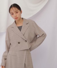 JILL by JILL STUART/トロピカルクロップドジャケット/505894219