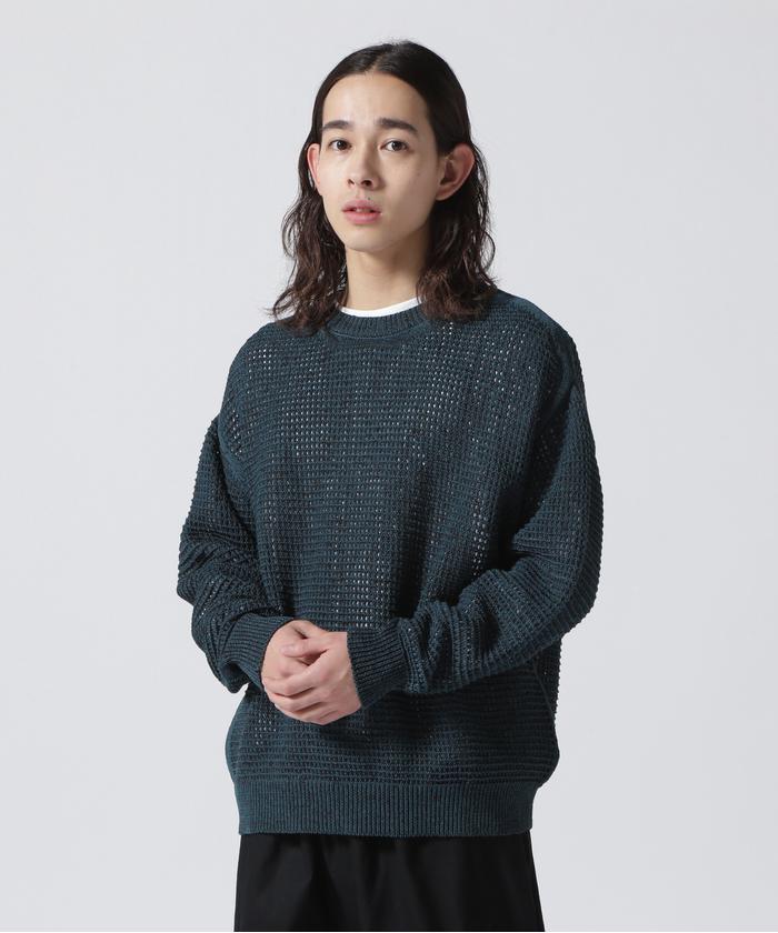 セール 30%OFF】YOKE/ヨーク/MESH KNITTED CREWNECK SWEATER セール 30%OFF】YOKE/ヨーク/MESH KNITTED CREWNECK SWEATER