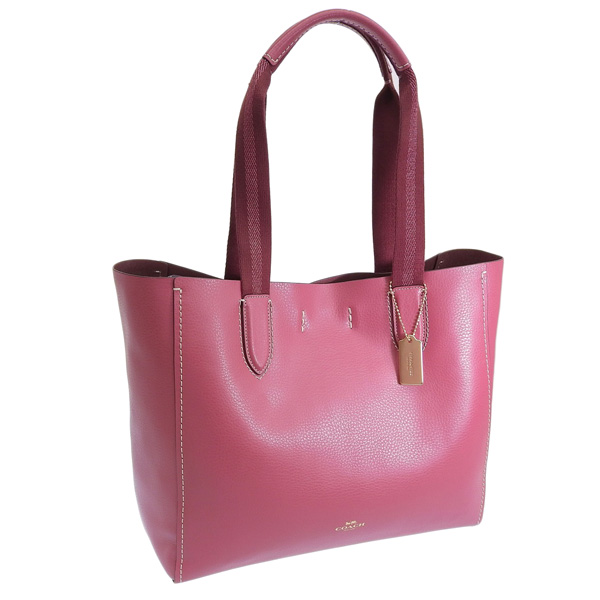 LRDF出品COACHトートバック Amazon | COACH 光沢ペブルレザー ウィロートート, B4cah, One
