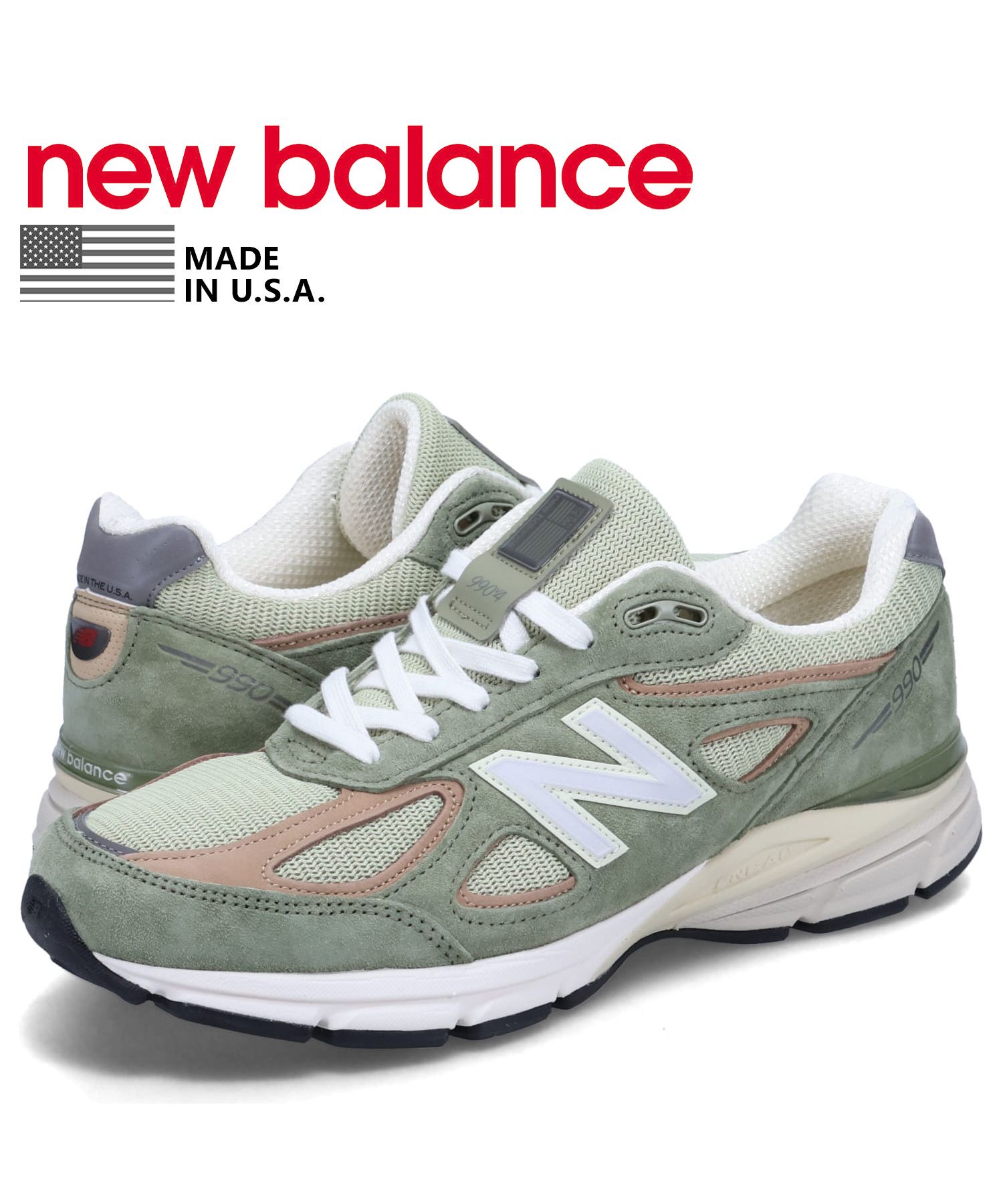 New Balance U990TC4 WHITE/GREEN（ニューバランス U990TC4
