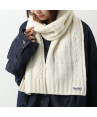 GANNI/GANNI マフラー Cable Scarf ケーブルスカーフ A5113 A5364 5888/505895404