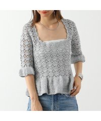 GANNI/GANNI ニット トップス TOP K1824 2605 クロシェ ペプラム/505895978