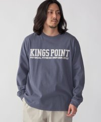 SHIPS MEN/KINGS POINT: ロゴ プリント 長袖 Tシャツ/505896331