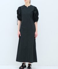 LANVIN en Bleu/リンクルコットンオープンスリーブワンピース/505873214