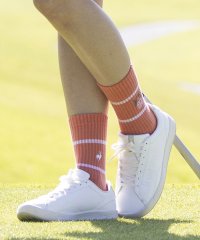 le coq sportif GOLF /シーズンロゴレギュラー丈ソックス/505875804