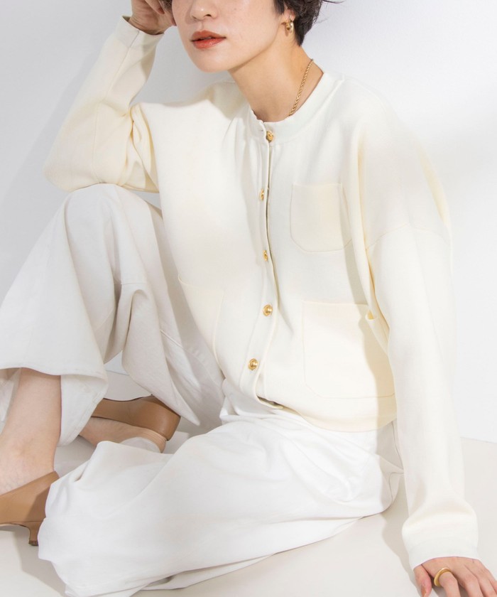 セール 30%OFF】◇【WEB限定】ポッケ付きクルーネック