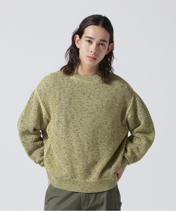 セール 30%OFF】YOKE/ヨーク/MESH KNITTED CREWNECK SWEATER セール 30%OFF】YOKE/ヨーク/MESH KNITTED CREWNECK SWEATER