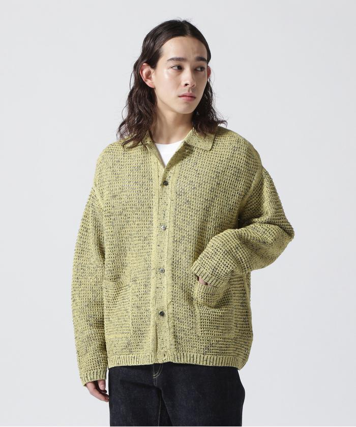 YOKE/ヨーク/MESH KNITTED BUTTONED CARDIGAN(505894330) | ガーデン