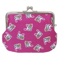 cinemacollection/シネマコレクション cinemacollection 財布 ミンゲイオリヒラオヤコガマ ウサギ アミナコレクション コインケース 小物入れ がま口財布 おしゃれ/505895783