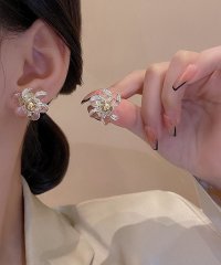 shoppinggo/ピアス レディース スタッドピアス 大ぶり モチーフピアス 花 可愛い イヤリング 人気アクセサリー/505896286