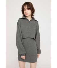 SLY/BIG COLLOR ZIP UP 2P ショートワンピース/505896629