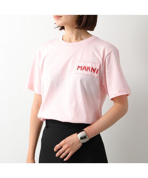 MARNI 半袖Tシャツ HUMU0198X0 UTC017 ロゴT マルニ MARNI MARNI 半袖Tシャツ HUMU0198X0 UTC017 ロゴT