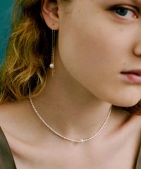 les bon bon/【les bon bon / ルボンボン】jupiter pearl choker / パール ネックレス チョーカー 淡水パール シルバー925 日本製/505897110