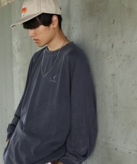 ZIP FIVE/KANGOL×ZIPFIVE　ピスネーム入りピグメント2タイプロングTシャツ/505897592