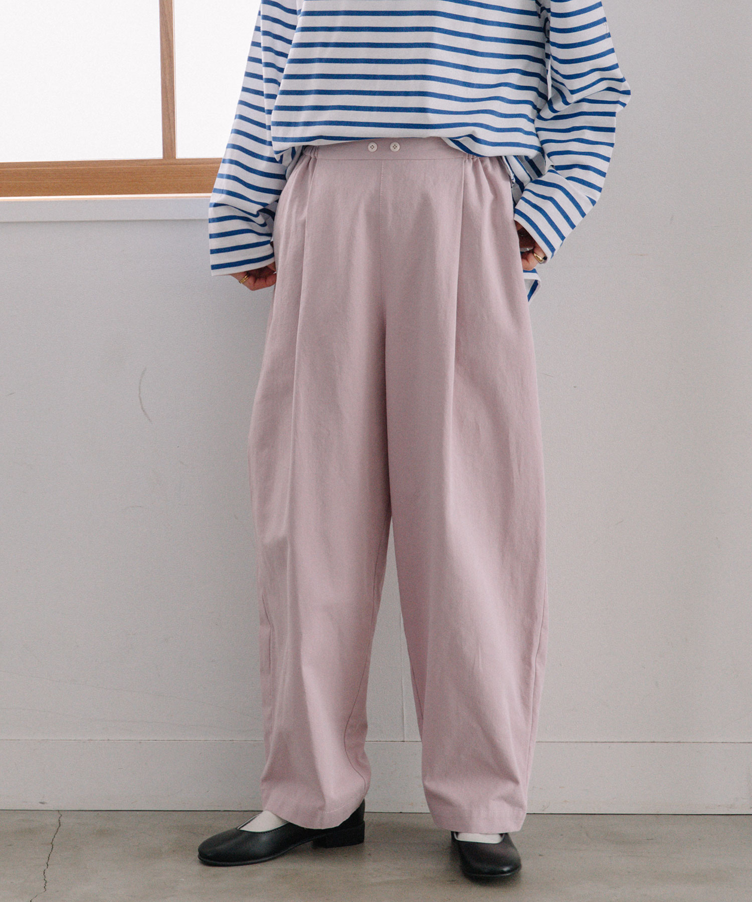 セール 50%OFF】洗いざらしコットンツイルパンツ(505897647