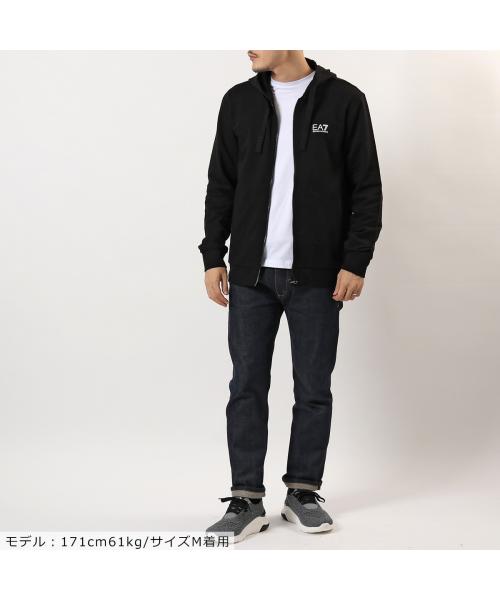 セール 25%OFF】EA7 EMPORIO ARMANI パーカー 8NPM03 PJ05Z 1200 BLACK