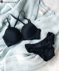 fran de lingerie/選べる盛りブラしっかり盛胸＆安定感◎ 「レーシーメイクブラ004 ペアブラジャー（ワイヤー有り）」 ブラジャーショーツセット/505898069