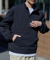 ITEMS URBAN RESEARCH/撥水×イージーケア ハーフzipプルオーバージャケット/505898073